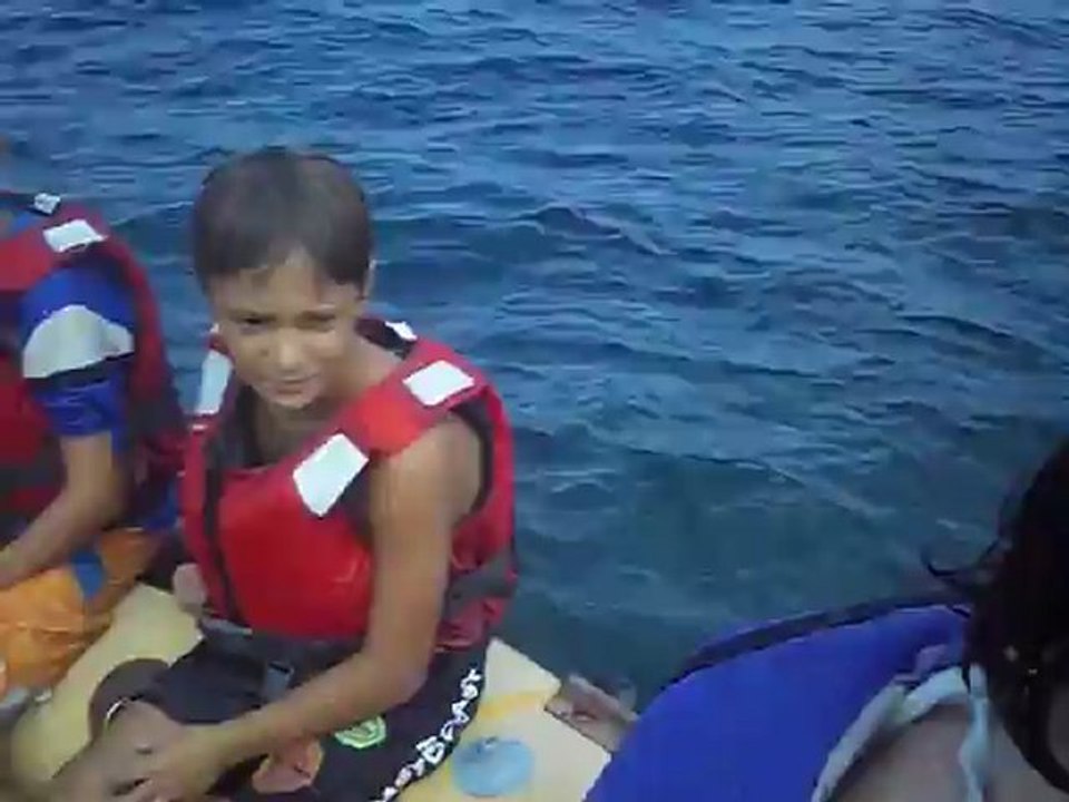 la prima volta sull'Optimist