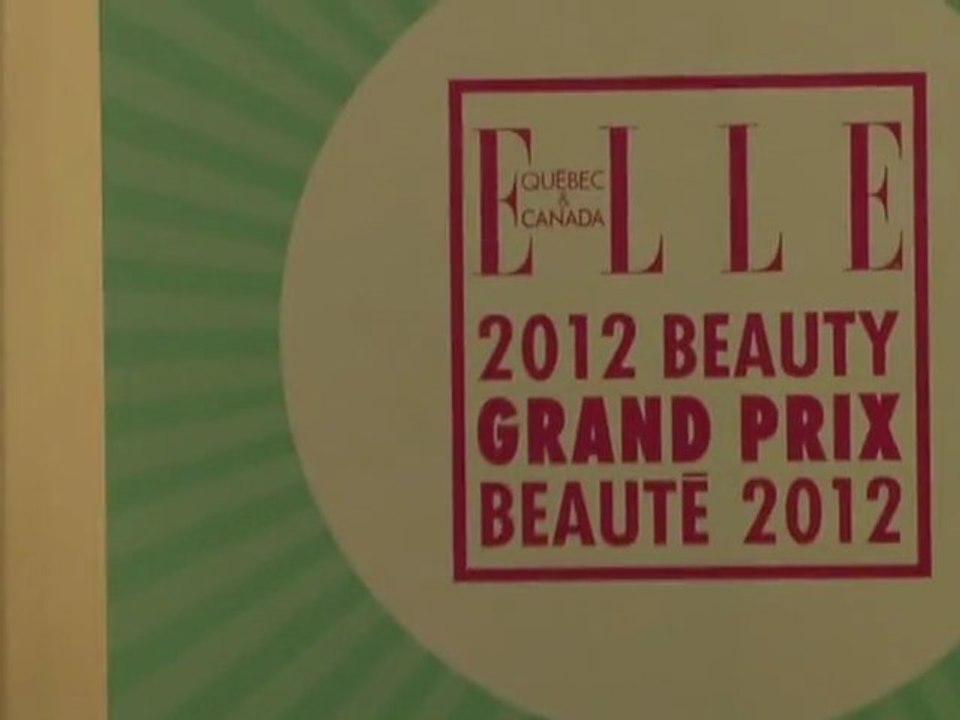 ELLE Canada at the 2012 Beauty Grand Prix Awards