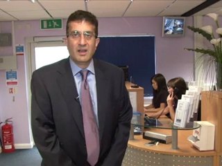 Tariq Drabu gives tour of Langley Dental Practice in Manchester