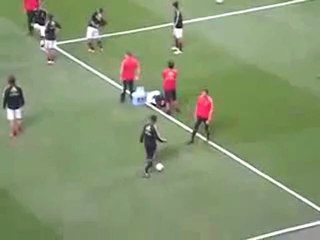 Ronaldinho Perfect control + dribble (training)