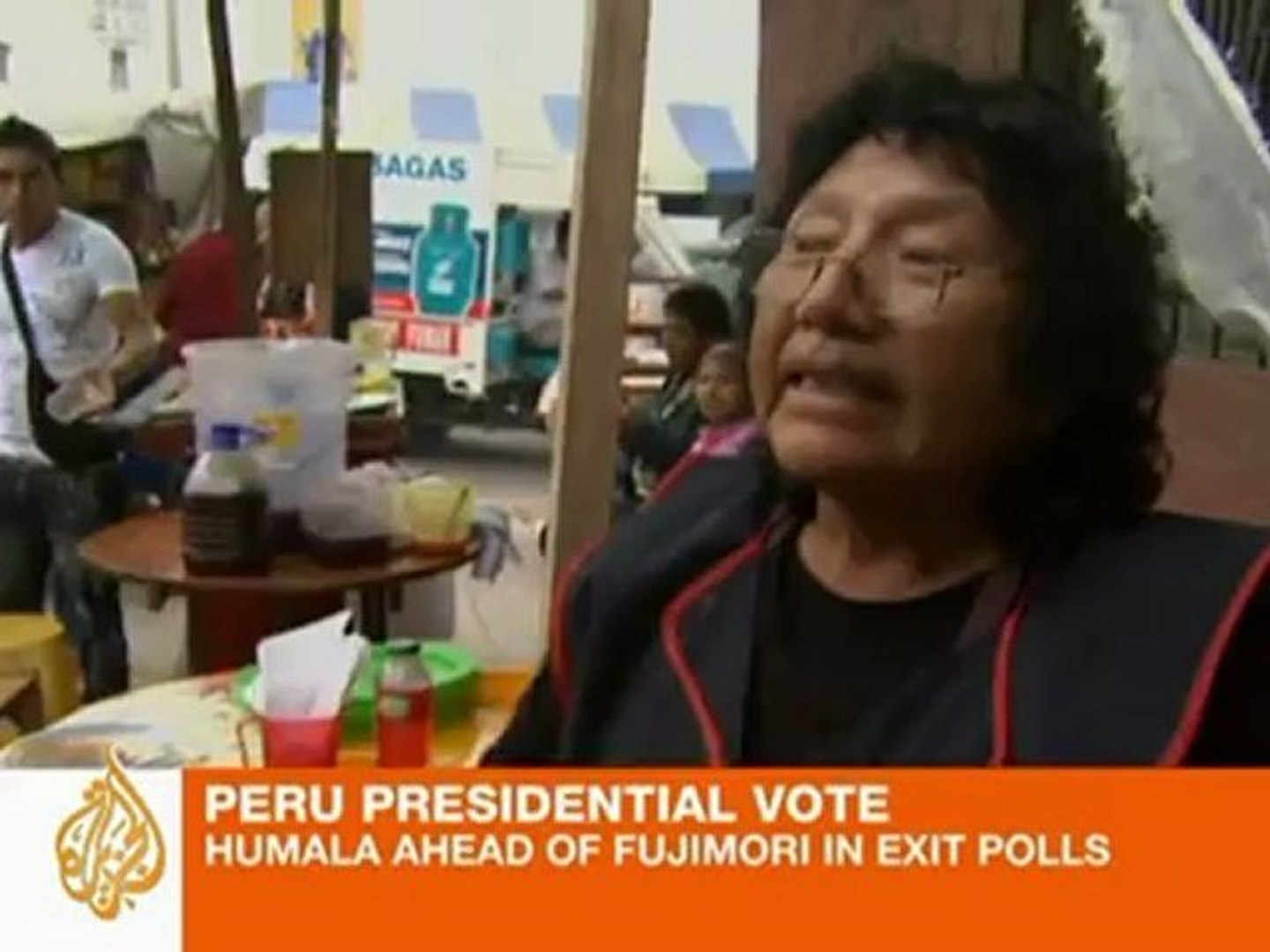 ⁣Humala leads Peruvian vote