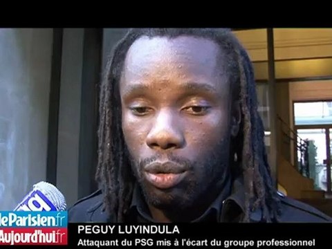 PSG : vers la fin de la mise à l'écart de Peguy Luyindula ?