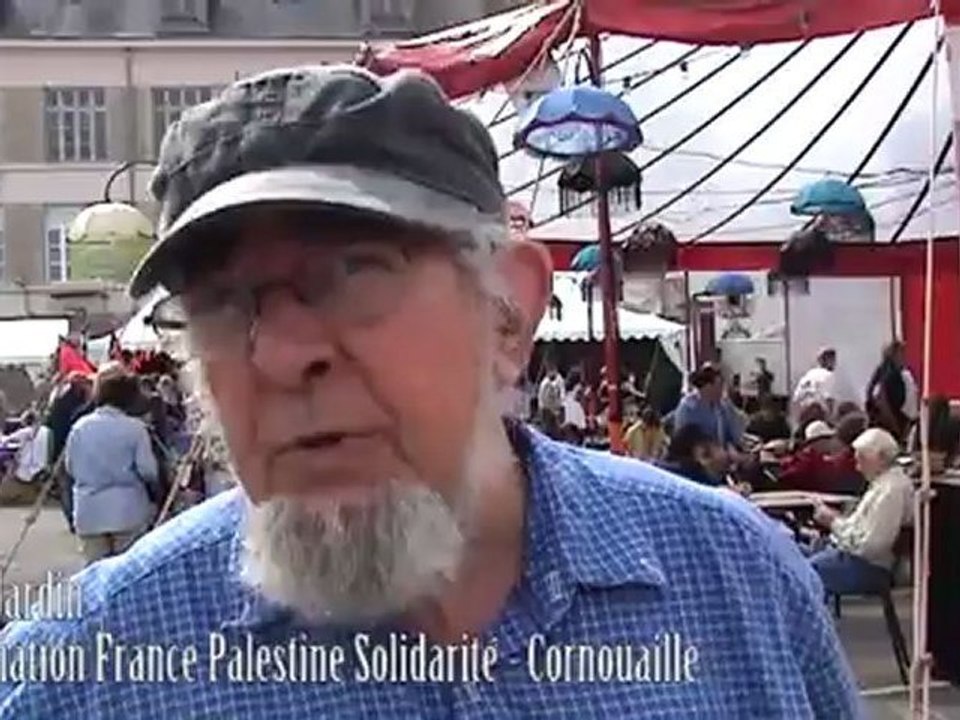 Un bateau pour Gaza : l'Estelle de passage à Douarnenez