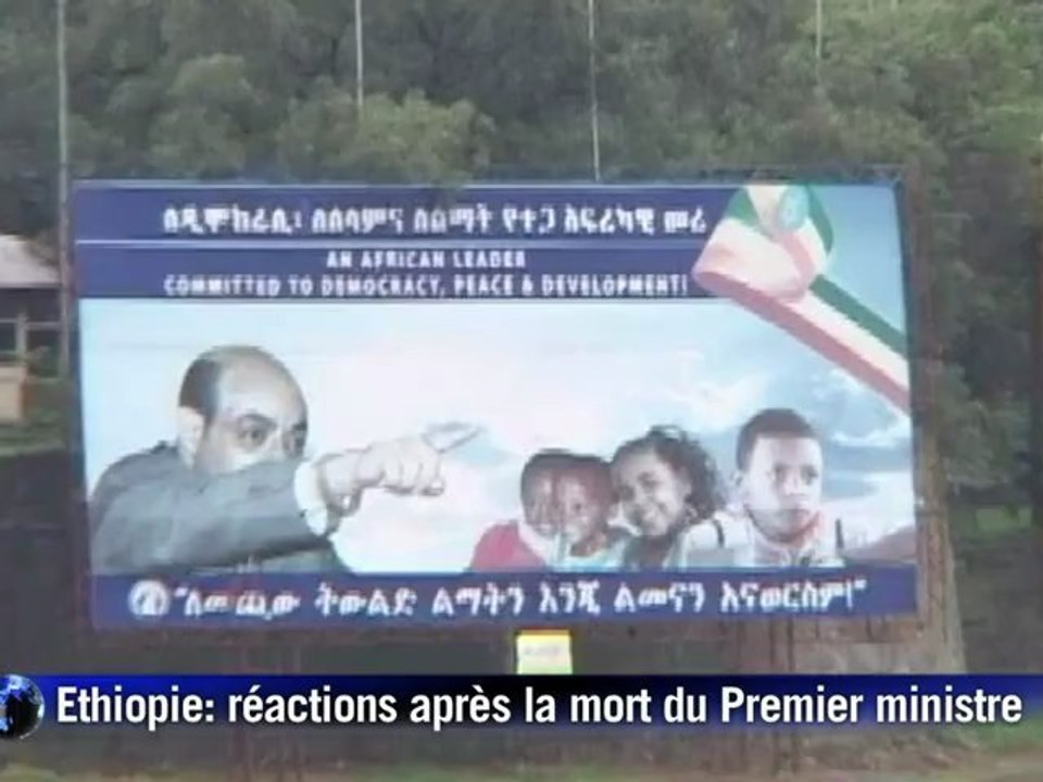 Réactions en Ethiopie à la mort du Premier ministre Meles Zenawi