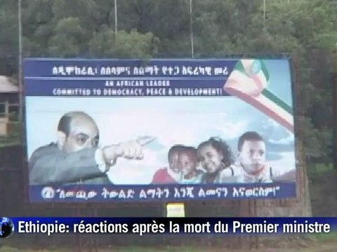 Réactions en Ethiopie à la mort du Premier ministre Meles Zenawi