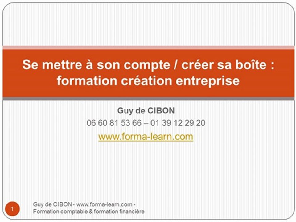 formation à la création entreprise - www.forma-learn.com