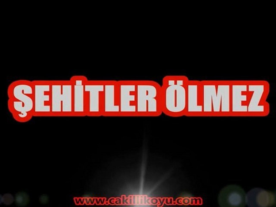 ŞEHİTLER ÖLMEZ VATAN BÖLÜNMEZ