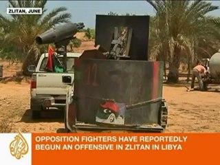 Battle for Libya: 'Fierce fighting in Zlitan'