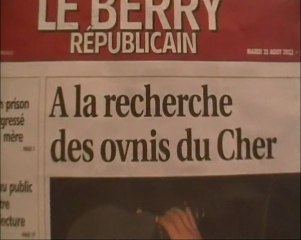On parle de moi et des sphères (UFO) dans le journal (le Berry-républicain)
