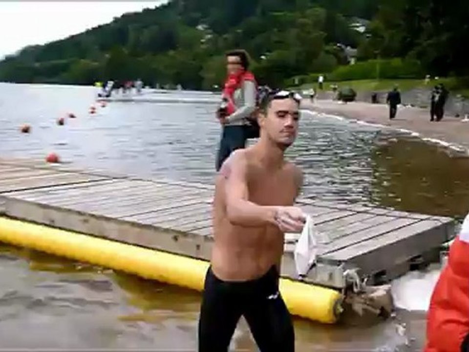 traversée 5 km nage lac de gérardmer le 5 aout 2012