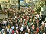 Palestinians protest Obama UN speech