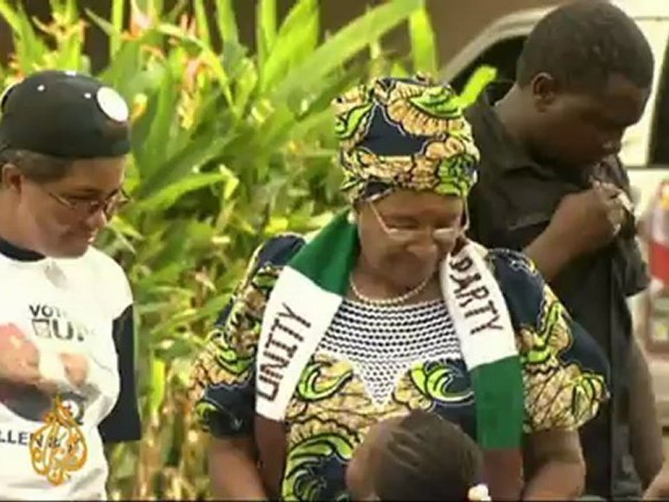 Liberia president's Nobel Prize questioned
