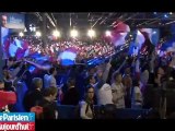 Ténors, people et militants au meeting de Sarkozy