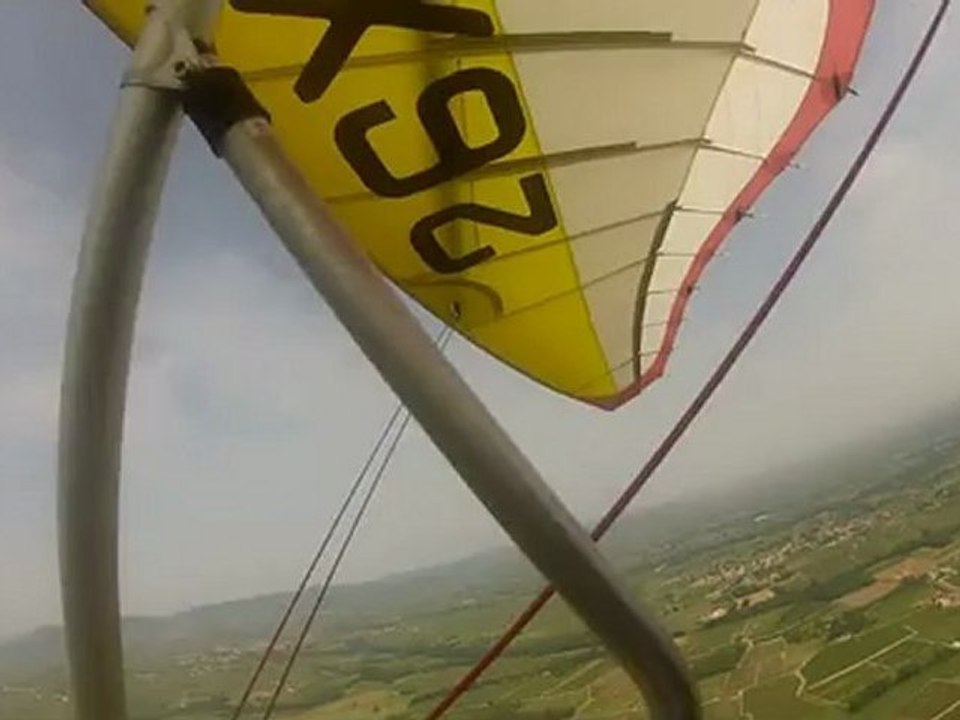 Vol en Ulm Pendulaire à Pizay 21 aout 2012