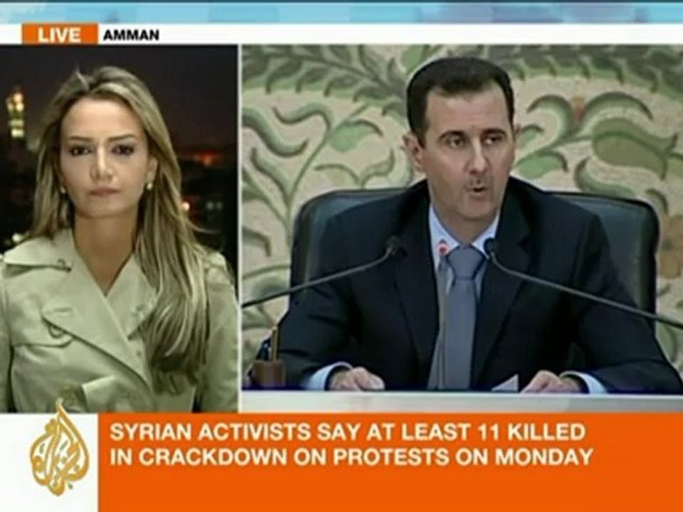 Nisreen El-Shamayleh on Jordan's call for Syria's Assad to step down