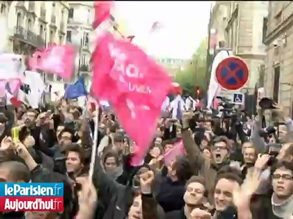 La joie des socialistes, réactions