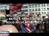 Mélenchon remercie Sarkozy pour ses 