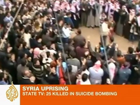 Syria opposition calls Damascus bombing a government plot