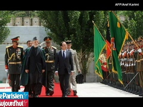 Les temps forts de la visite surprise de Hollande en Afghanistan