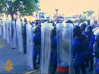 Nasheed supporters protest in Male