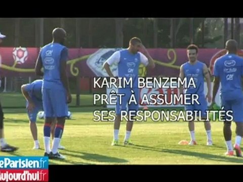 Euro 2012. Benzema: : « Je me sens super bien »