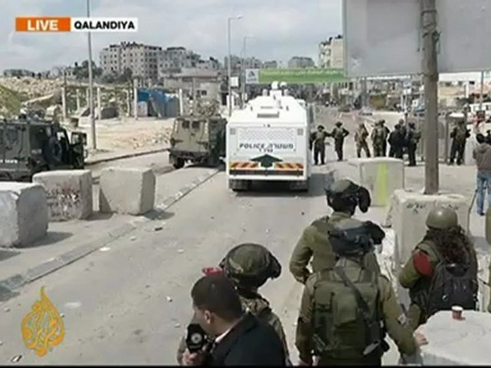 Al Jazeera's Cal Perry reports from Qalandiya on Land Day