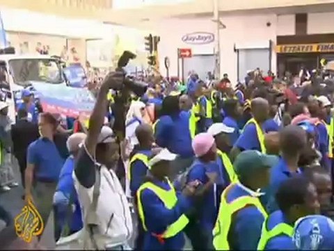 Clashes breakout in S Africa over wage subsidies