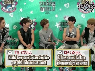 SHINee WORLD ARENA TOUR 2012 Entrevista4