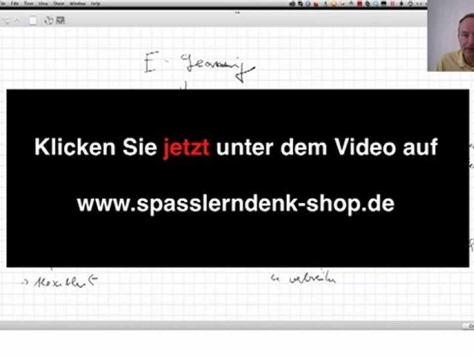 E Learning, Einsatzmöglichkeiten, Prüfungsfrage