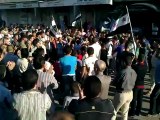Syria فري برس  حماه المحتلة  كفرنبودة مظاهرة في ثالث ايام عيد الفطر المبارك 21 8 2012
