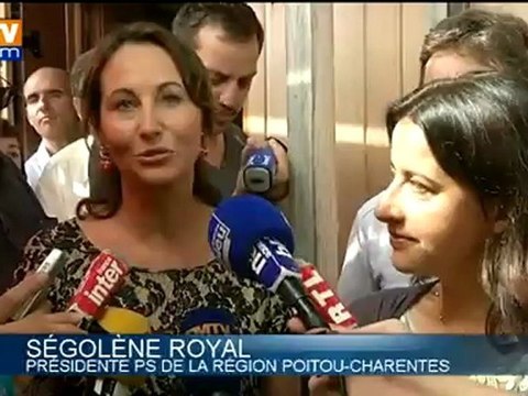 Ségolène Royal fait sa rentrée politique chez les Verts