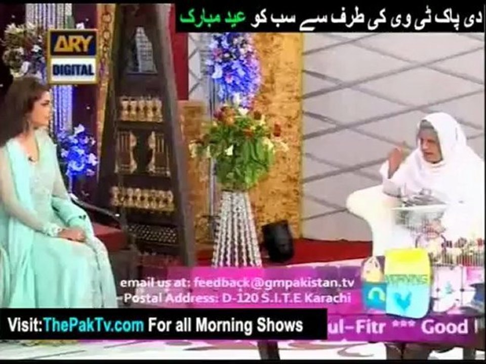 Good Morning Pakistan By Ary Digital - 22nd August 2012 - Part 1