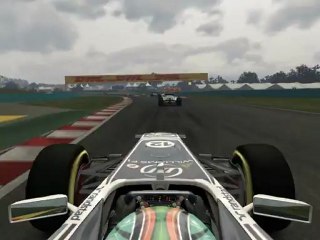 F1 2011 - GP de Hongrie - 1er arrêt aux stands + SC