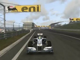 F1 2011 - GP de Hongrie - Crash (bug) de Petrov