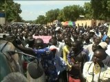 تظاهر موظفو الأمم المتحدة في جنوب السودان