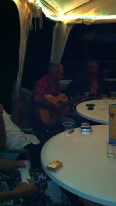 La quiero a morir avec Los Minolos. aout 2012