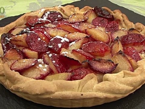 Tarte aux prunes rouges - 750 Grammes