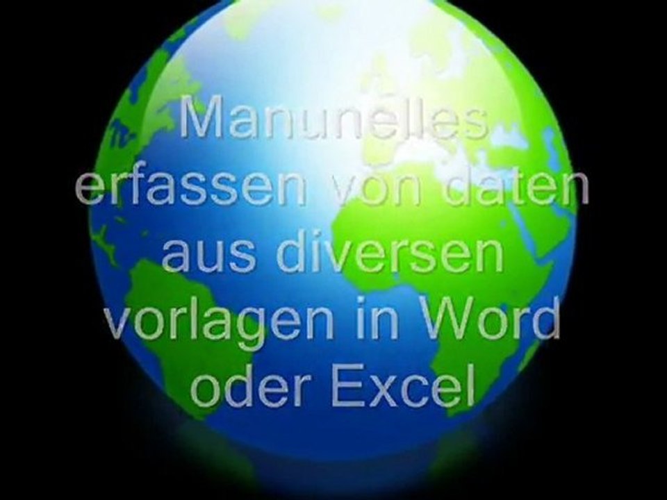 Wir erfassen Ihre Daten