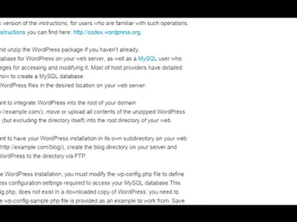How to install WordPress? - WordPressFamily.com