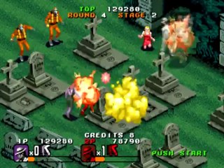 Vidéotest: Michael Jackson's Moonwalker (Arcade)