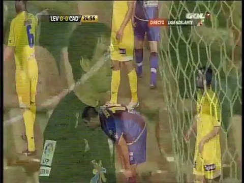 1parte. UD Levante 1-1 Cádiz CF. Temporada 2009/2010