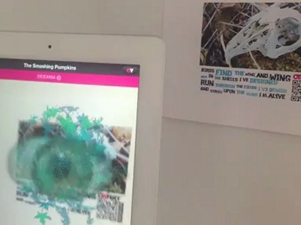 Smashing Pumpkins Tribute with onvert Augmented Reality