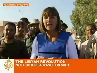 Libya's rebel forces advance on Sirte