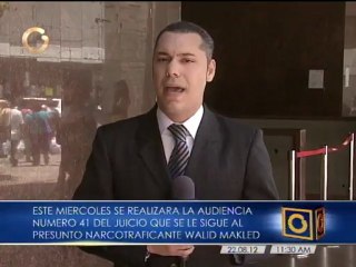 Download Video: Este miércoles realizaran la audiencia 41 del juicio de Walid Makled