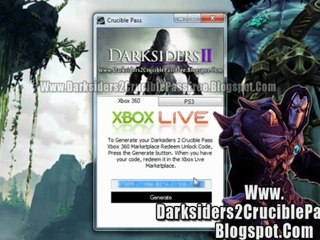 Darksiders 2 Crucible Pass Free Giveaway - Tutorial