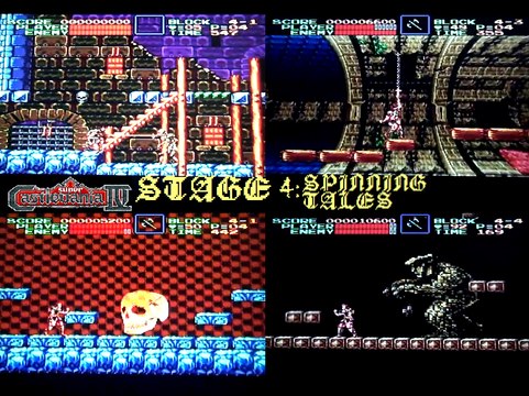 Super Castlevania IV (Snes) - Stage 4: Spinning Tales