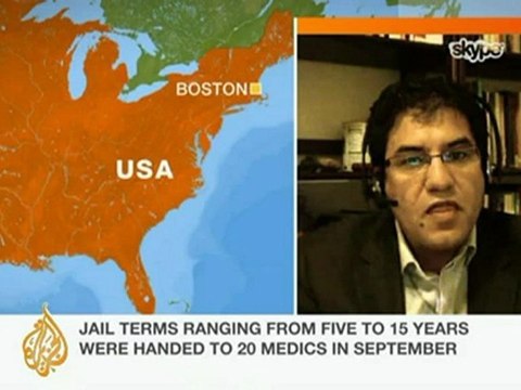 Activist: Bahrain government promises full retrial for medics