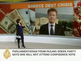 Greek government on verge of collapse
