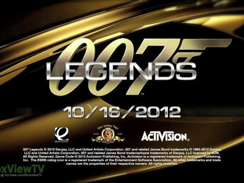 007 Legends | "Die Another Day & License to Kill" Trailer (GamesCom 2012) HD