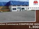A vendre - bureau et commerce -  COMPIEGNE (60200) - 1 300m